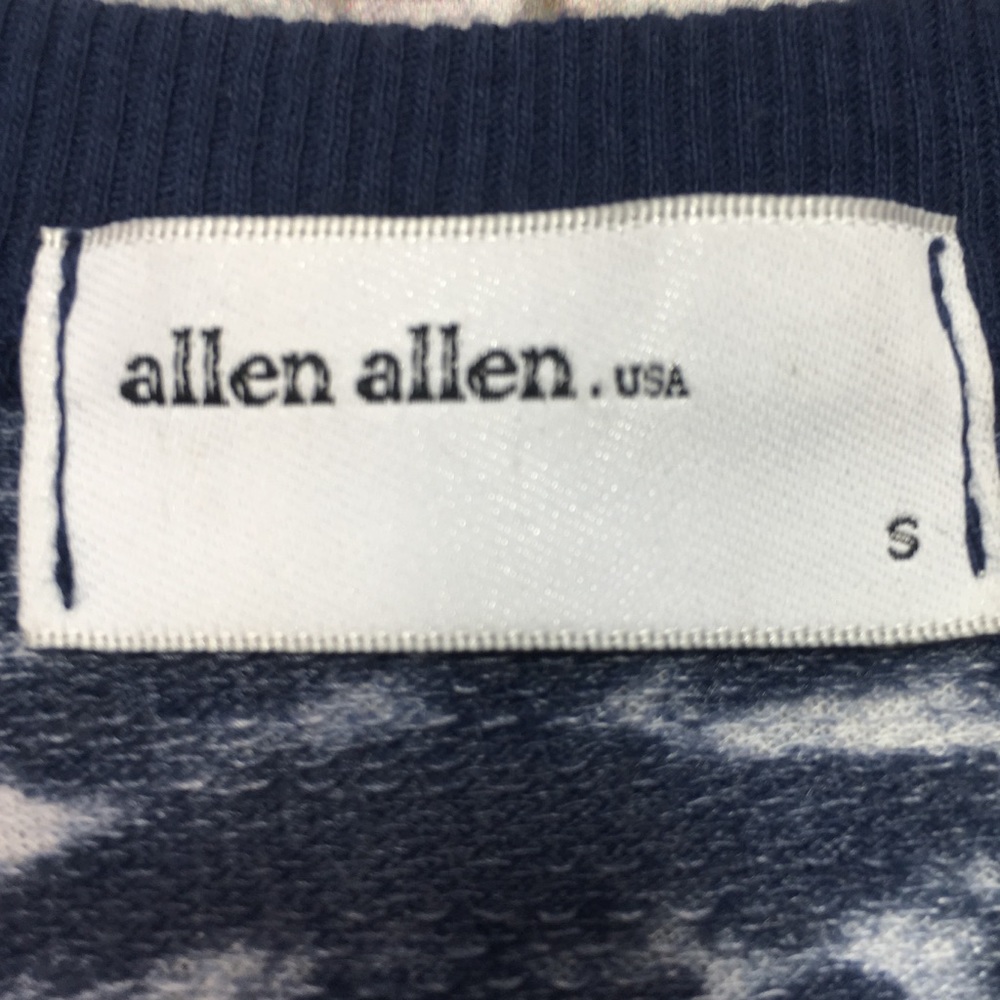 š Mottled Blue and white crewneck sweatshirt - Picture 4 of 5